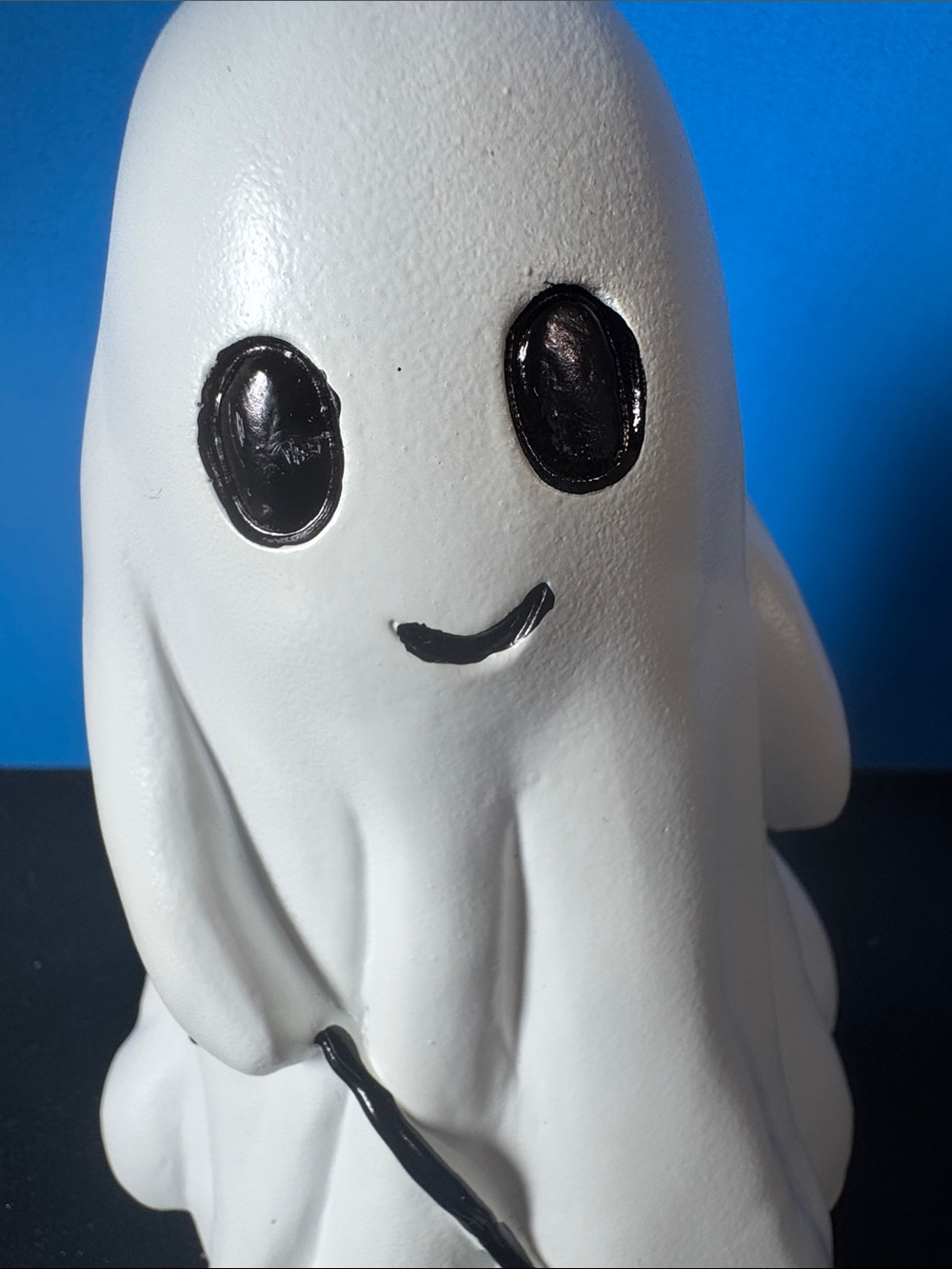 HomeGoods White Ghost Figurine with Puppy on Leash - Picture 7 of 9